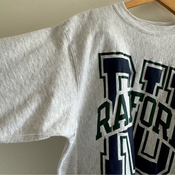 Vintage Champion Reverse Weave Radford University Pullover Sweater Size Large - Picture 6 of 9